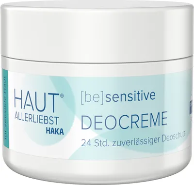 Produktbild von HAKA Deocreme 30g Deodorant mit 24h Deoschutz, ohne Aluminium & Alkohol