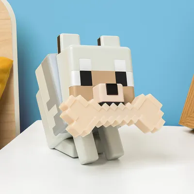 Obrázok produktu pre Detské nočné svetlo Minecraft Wolf