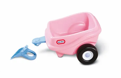 Image de Little Tikes Cozy Coupe Trailer, 1.5 ans, 2 roues, Bleu, Rose