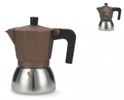 Immagine prodotto di H&H Caffettiera Bronze 6 Tazze In Alluminio