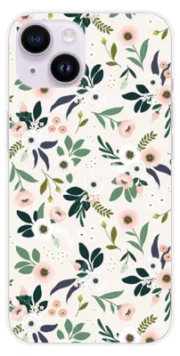 Image de 1001Coques - Coque silicone compatible avec Apple iPhone 15 - Motif flowers - Design original imprimé en France