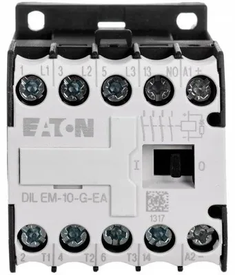 Image de DILEM-01-EA Contacteur de puissance 9A 3F 1O 4KW 230V AC Bornes à vis
