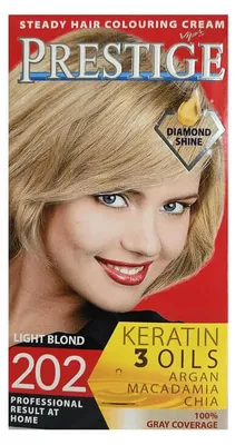 Obrázek produktu pro Vips Prestige permanentní krém barva na vlasy 202 světle blond 115 ml