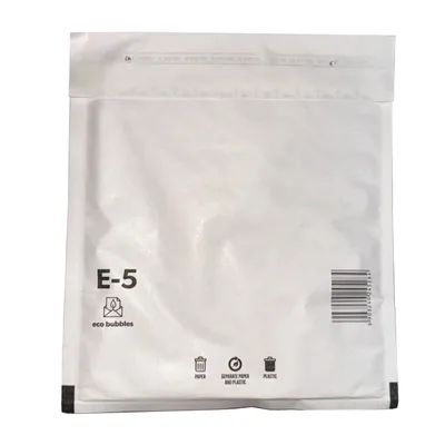 Produktbild von 1 x Luftpolstertasche Weiss E15 (E/5) 240 x 275 mm__SEPARATOR__,Versandtaschen für Büros und Privat