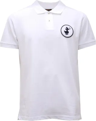 Obrázek produktu pro 1795AH SAVE THE DUCK bílá piké bavlněná polokošile pánská