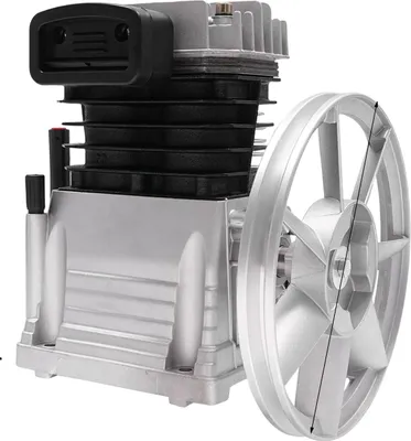 Immagine prodotto di Testa del compressore d'aria, potenza 3 CV, design compatto, argento