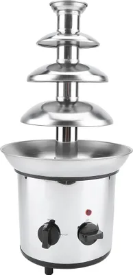 Produktbild von 4 Etagen elektrische Schokoladenschmelzmaschine Fondue-Macher-Brunnen