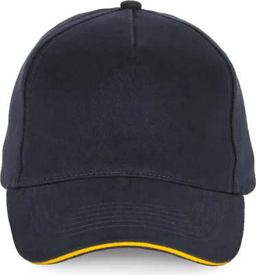 Produktbild von Kappe 5-Panel aus 100% Baumwolle mit verstellbarem Verschluss und Metallschnalle