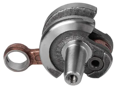 Image de Pièce de rechange : vilebrequin demi-circulaire de 44 mm (1,7 pouces), compatible avec les mini-motos de poche de 47 cc et 49 cc