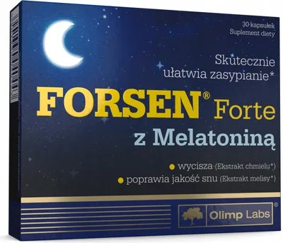 Produktbild von Olimp Forsen Forte mit Melatonin 30 Kapseln