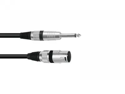 Obrázek produktu pro OMNITRONIC adaptérový kabel XLR(M)/jack mono 2m sw