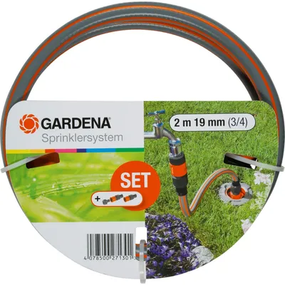 Produktbild von Profi-System Anschlussgarnitur 2713-20 (grau/orange, 2 Meter)