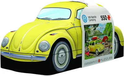 Immagine prodotto di Eurographics Puzzle in Blechdose VW Beetle Camping, Smart Cut, 550 Teile, 33 x 48 cm, 8551-5691