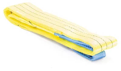 Hebeband 3t, 5m, Polyester, gelb, 3000 kg Tragfähigkeit