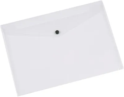 Produktbild von Dokumententasche A4 PP bis 50 Blatt transparent Packung mit 12 Stück