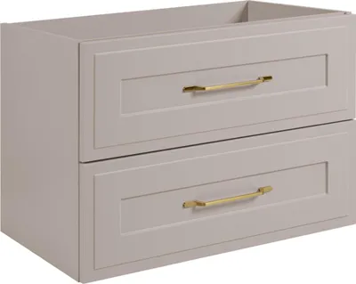 Produktbild von RODAN | Badezimmerschränk - 80 cm - Kaschmir Matt - Elegantes Design - Mit Soft-Close - Schrank im Badezimmer - CLASSIC