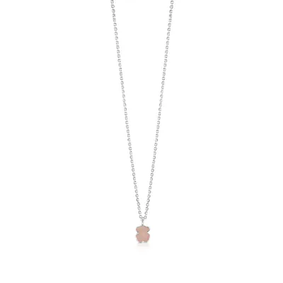 Produktbild von Silberne Bärenkette 215434550 (Kette, Anhänger)