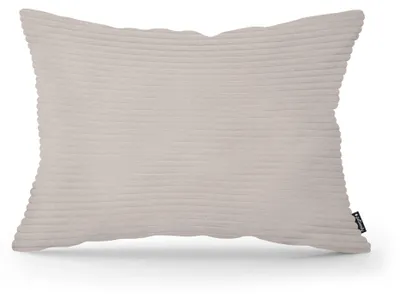 Productafbeelding van Sierkussen breed ribfluweel Zandsteen 40 × 55 cm