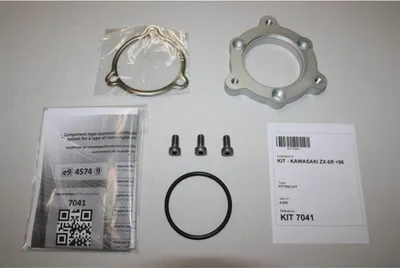 Image de IXIL Hexoval pot d'échappement en acier inoxydable / embout en acier inoxydable noir - OK7041VSE