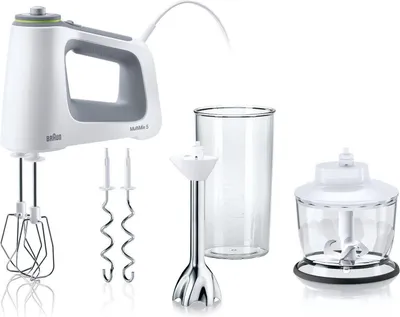 Produktbild von Braun Handmixer 750 W Multimix 5 HM 5137 500 ml Zerkleinerer 600 ml Mix- und_RTC
