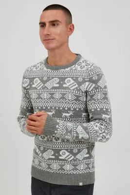 Produktbild von 11 Project PRUwe Herren Weihnachtspullover Strickpullover