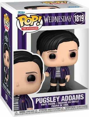 Image de Figurine Pugsley Addams Mercredi - Jouet de collection, 15 cm de haut