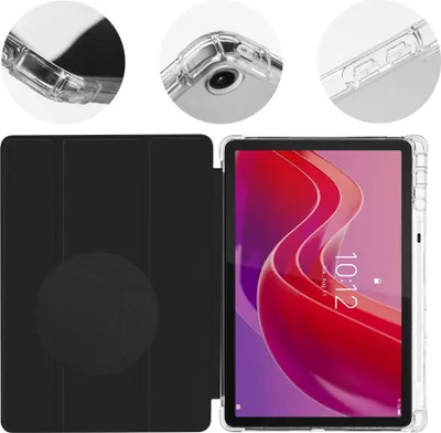 Image de ENSEMBLE:ME Housse MistyTab pour Lenovo Tab M11/M11 LTE Noir