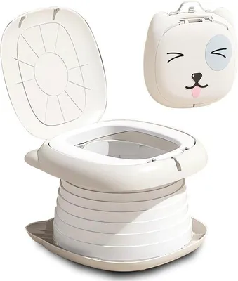 Produktbild von Kinderportapotty, Reisekinderpotty, Kinderbecken, Portablerettungspotty, Reisepotty, Kinderreisebecken, Kinder, Faltschalen für Innenraum
