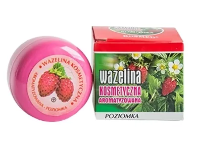 Zdjęcie produktu dla Wazelina do ust, Poziomka, 15 ml