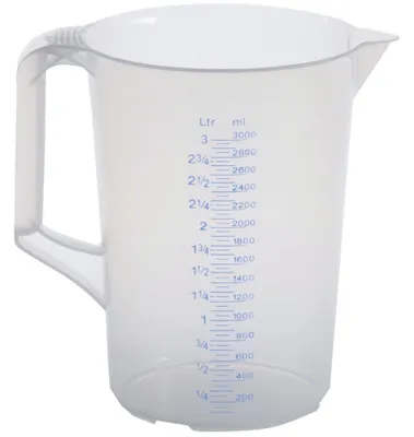 Obrázok produktu pre hünersdorff 938000, 3 L, ml, Polypropylén (PP), Priehľadná, -20 - 100 °C, Nemecko