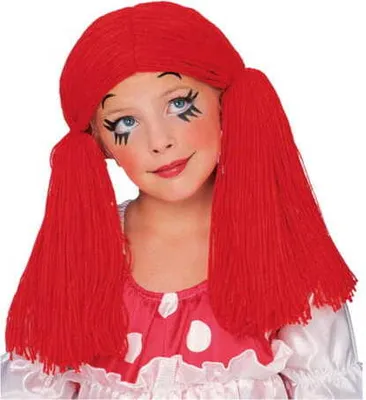 Produktbild von Mädchenperücke Stoffpuppe