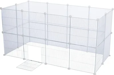 Produktbild von TRIXIE Erweiterungselemente für Indoor Freilaufgehege - weiß - 35 × 35 cm