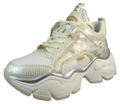 Produktbild von Buffalo Damen Low Sneaker Binary Glam PD00016403 Silberfarben