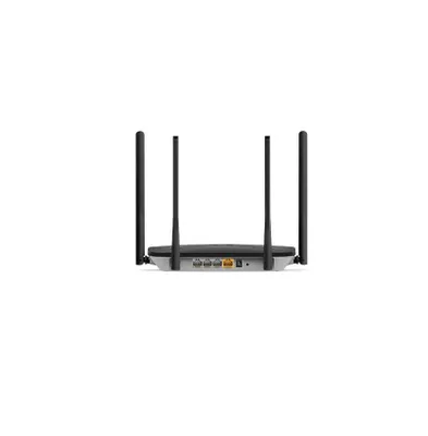 Produktbild von Mercusys AC12G, Wi-Fi 5 (802.11ac), Dual-Band (2,4 GHz/5 GHz), Ethernet/LAN, Schwarz, Tabletop-Router