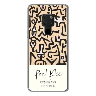 Produktbild von MuchoWow® Handyhülle Schutzhülle Hülle für Huawei P40 Lite Gemälde - Paul Klee - Komödianten Flugblatt Silikon Softcase Handy Hülle - Handy