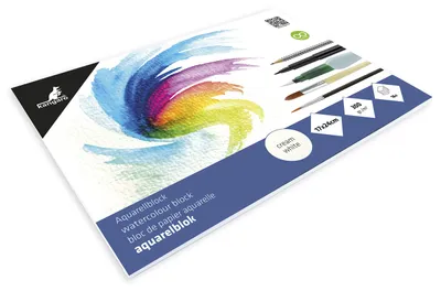Immagine prodotto di kangaro K-5301 tampone di carta per acquerello kangaro, 170 x 240 mm, 16 fogli