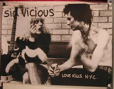Obrázok produktu pre Sid Vicious – Sex Pistols – Plagát – 59x69 cm