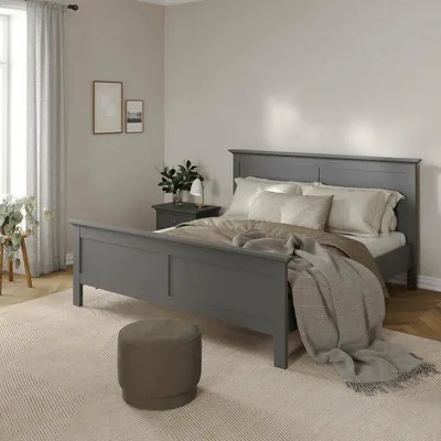 Produktbild von Doppelbett - Grau