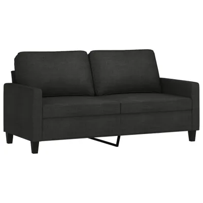 Immagine prodotto di Divano a 2 Posti Nero 120 cm in Tessuto