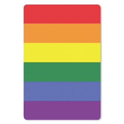 Produktbild von MuchoWow® Mauspad Mousepad Regenbogen - Stolz - Liebe 18x27 cm - Mousepads - Maus Mat - Pad - Mausunterlage