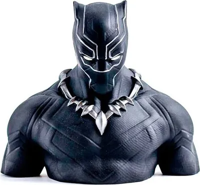 Produktbild von Semic Studio Black Panther Marvel Spardose Gebrochen 20 Cm Grau  Grau One Size
