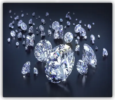 Produktbild von Tulup Glas Herdabdeckplatte Glaskeramikkochfeld-Abdeckung Spritzschutz Glasabdeckplatte Kochplattenabdeckung und Schneidebrett - Einteilig - 60x52 cm Diamanten