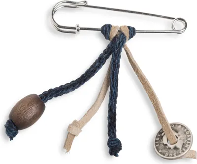 Produktbild von Knit Factory Brosche - Jeans/Navy