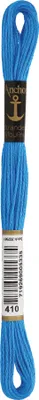 Produktbild von Anchor Sticktwist 4635000-00410 blau-türkis Stickgarn, 100 % Baumwolle