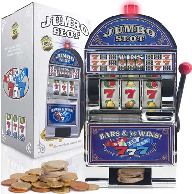 Produktbild von Einarmiger Bandit - Geldspiel-Automat Slot Machine Glücksspiel-Automat mit Casino Sound & Lichteffekten