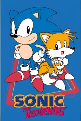 Productafbeelding van Handdoek voor kinderen, Sonic the Hedgehog, 30x50 cm