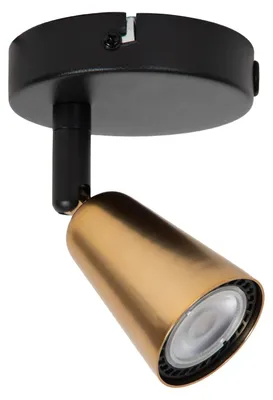 Zdjęcie produktu dla TIANA – Lampka ścienna – czarna – oprawa GU10 – 25W