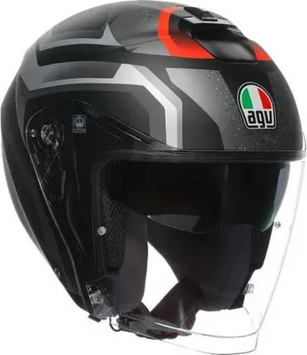 Produktbild von Agv Irides Zurigo E2206 Jethelm Schwarz S Schwarz S