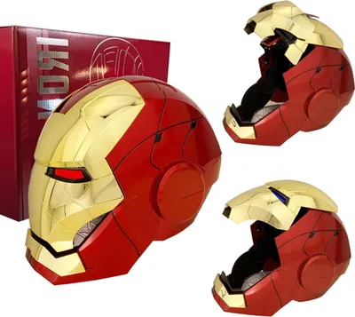 Obrázek produktu pro Plně automatická elektronická otevírací helma přilba MK5 - IRON MAN.
