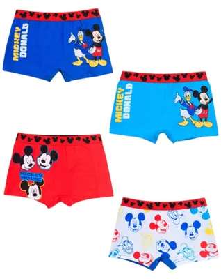 Produktbild von 4er-Set: Boxershorts Disney Mickey Mouse Bunt 104-110 cm